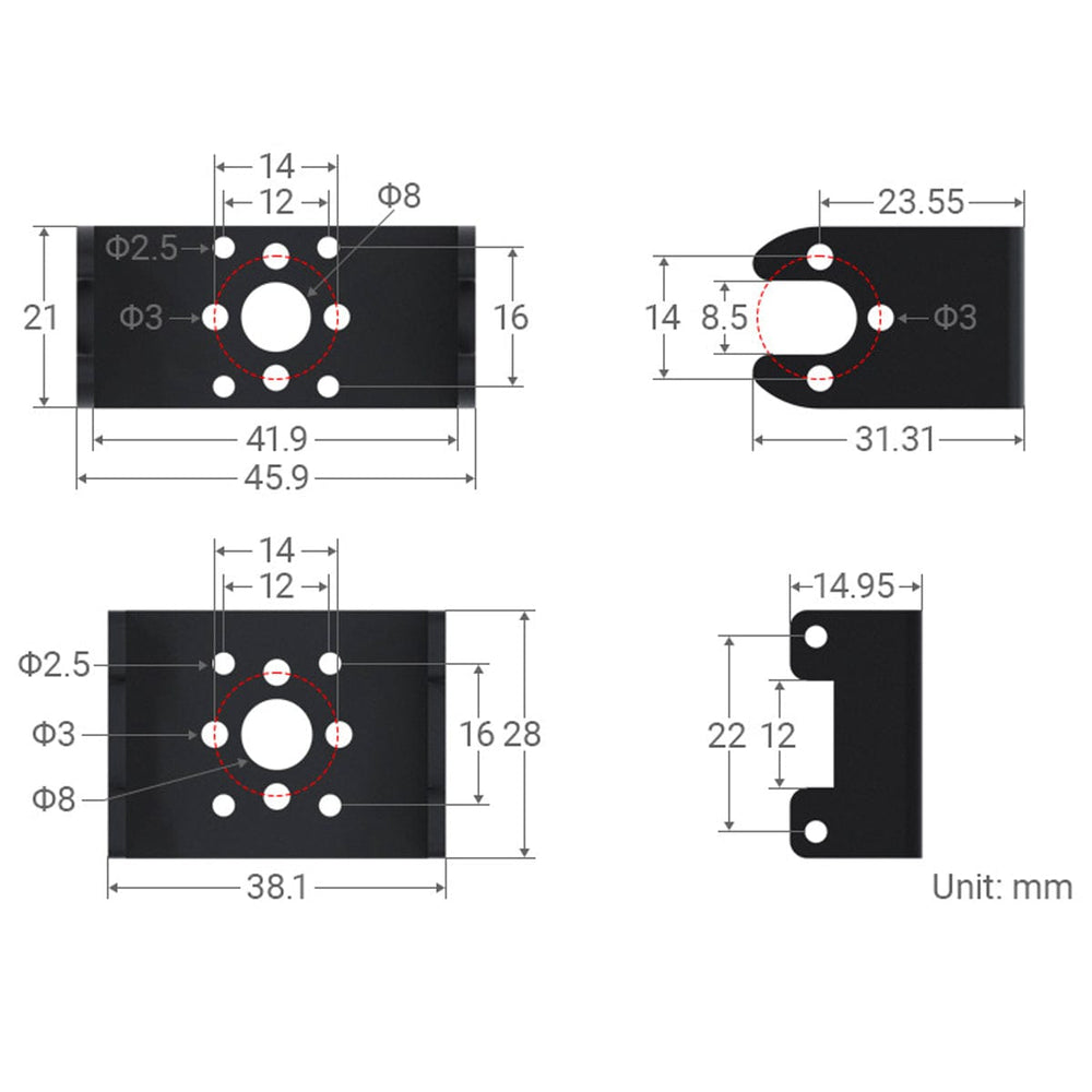 RS485 Servo Motor (45kg.cm)