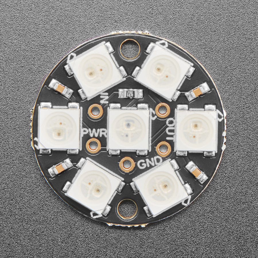 NeoPixel Jewel - 7 x 5050 RGB LED with Integrated Drivers