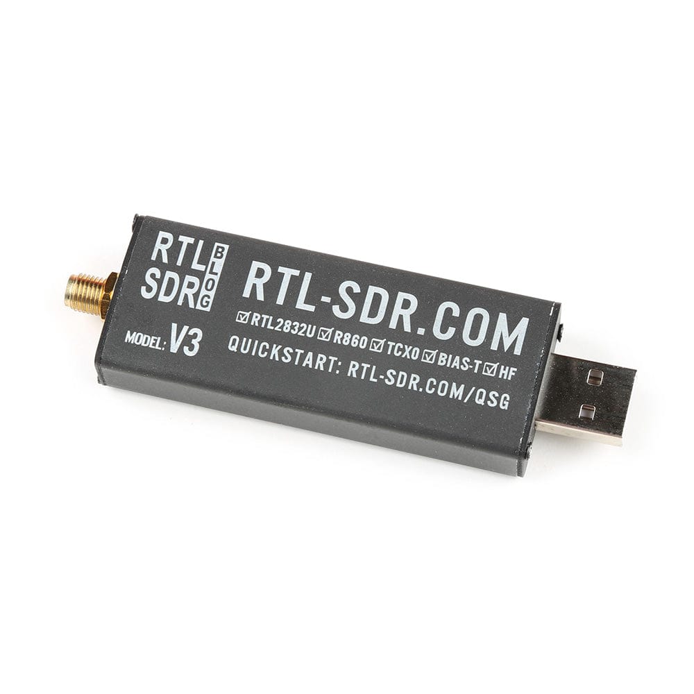 RTL-SDR BLOG V3 USB Dongle with Dipole Antenna Kit - The Pi Hut