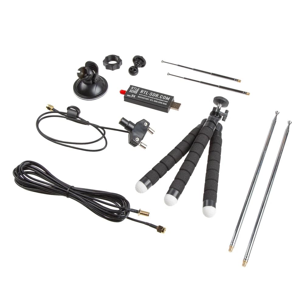 RTL-SDR Blog V4 USB Dongle with Dipole Antenna Kit by Sparkfun - The Pi Hut