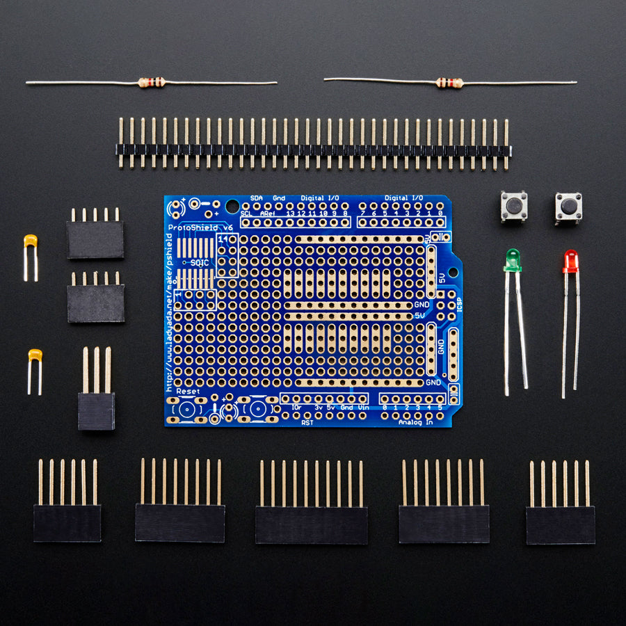 Adafruit Proto Shield for Arduino Unassembled Kit - Stackable (Version R3)