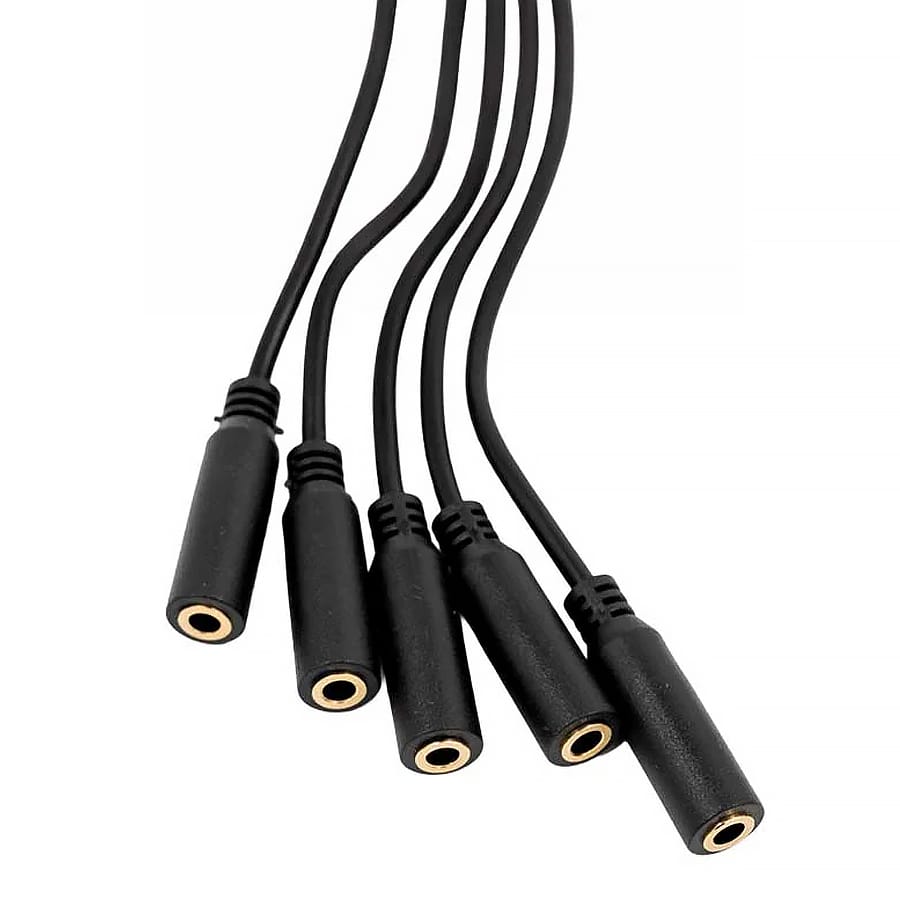 Shelly 1-to-5 3.5mm Jack Splitter for The Pill by Shelly - The Pi Hut