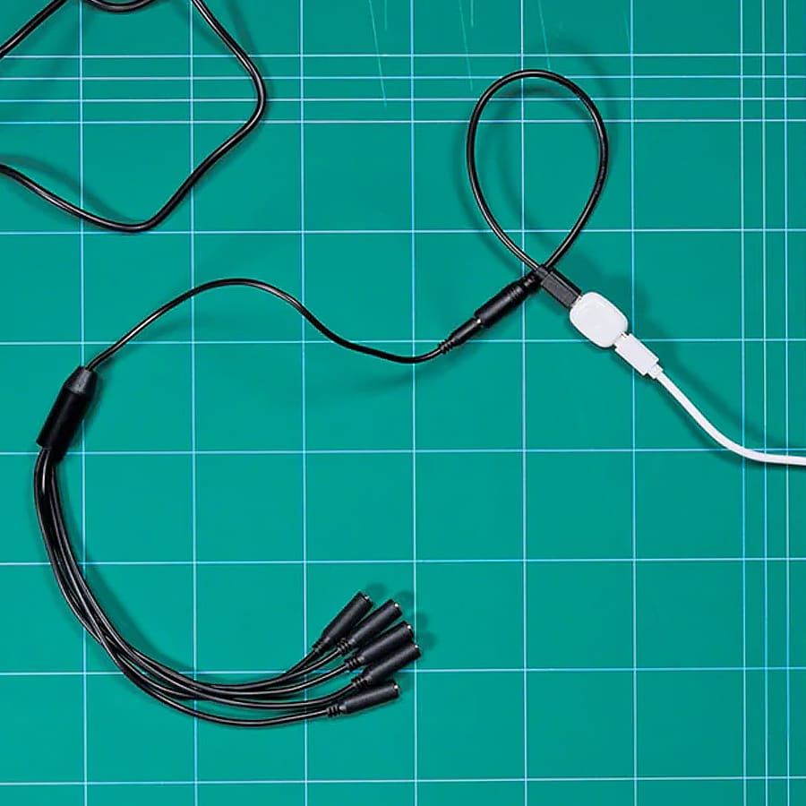 Shelly 1-to-5 3.5mm Jack Splitter for The Pill - The Pi Hut