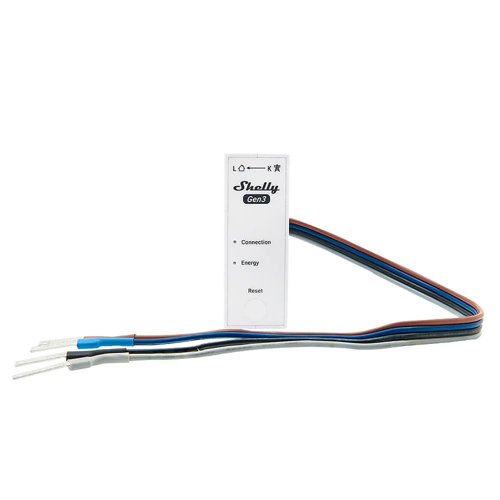Shelly 3EM-63W Gen3 - Single or Three-Phase Energy Meter by Shelly - The Pi Hut