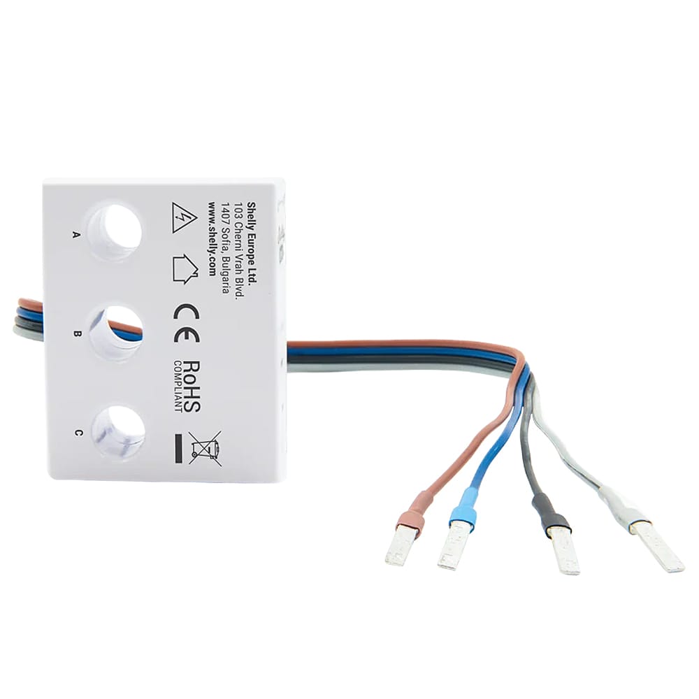 Shelly 3EM-63W Gen3 - Single or Three-Phase Energy Meter by Shelly - The Pi Hut