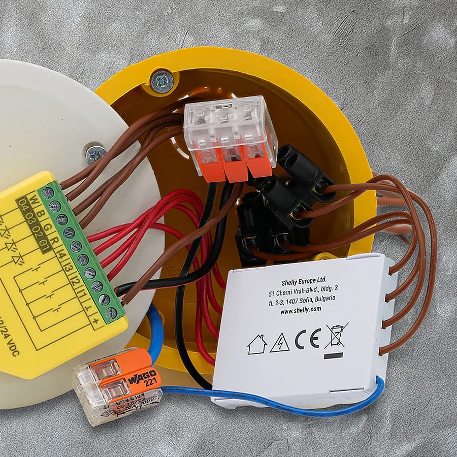 Shelly 4-Channel Decoupler - 230V by Shelly - The Pi Hut