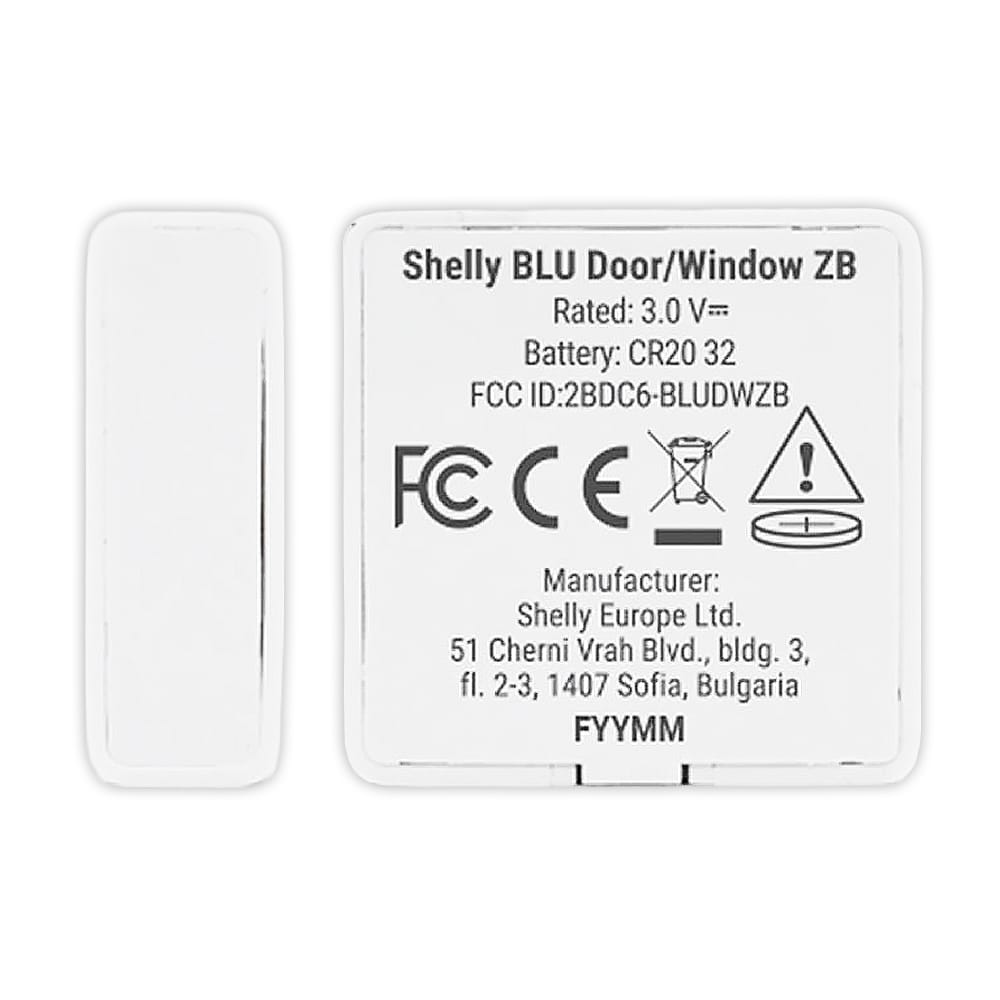 Shelly BLU Door/Window ZB by Shelly - The Pi Hut