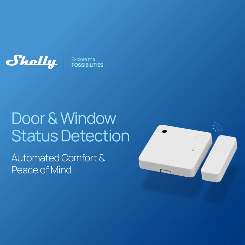 Shelly BLU Door/Window ZB by Shelly - The Pi Hut