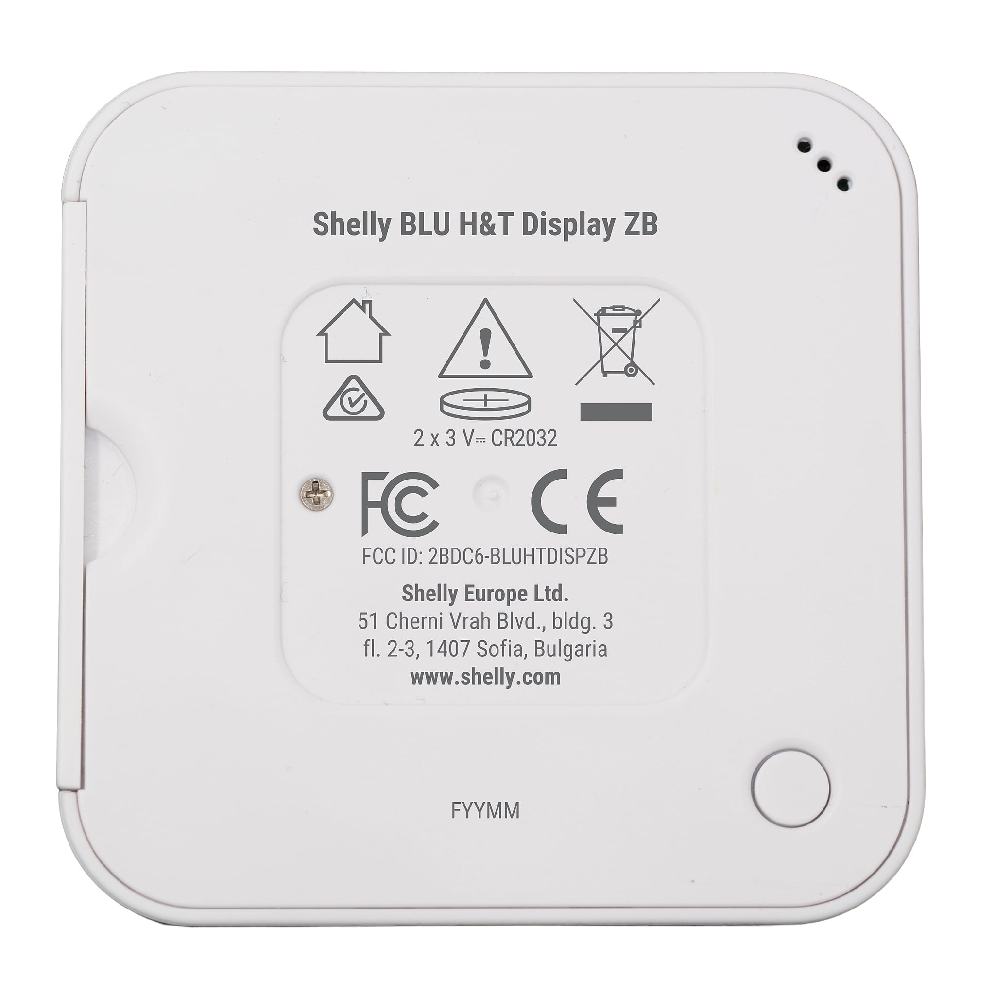 Shelly BLU H&T Display ZB by Shelly - The Pi Hut