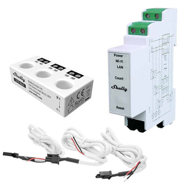 Shelly Pro 3EM 3CT 63 - The Pi Hut