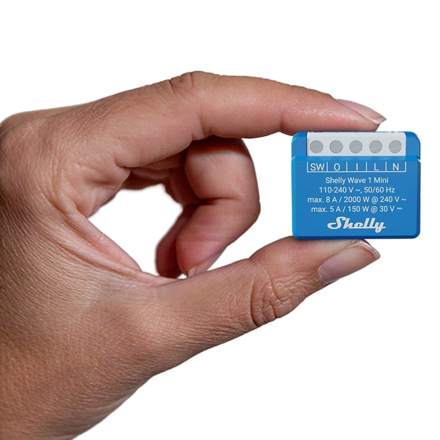 Shelly Wave 1 Mini LR by Shelly - The Pi Hut