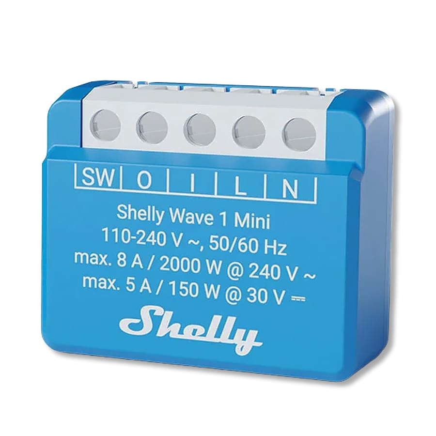 Shelly Wave 1 Mini LR by Shelly - The Pi Hut