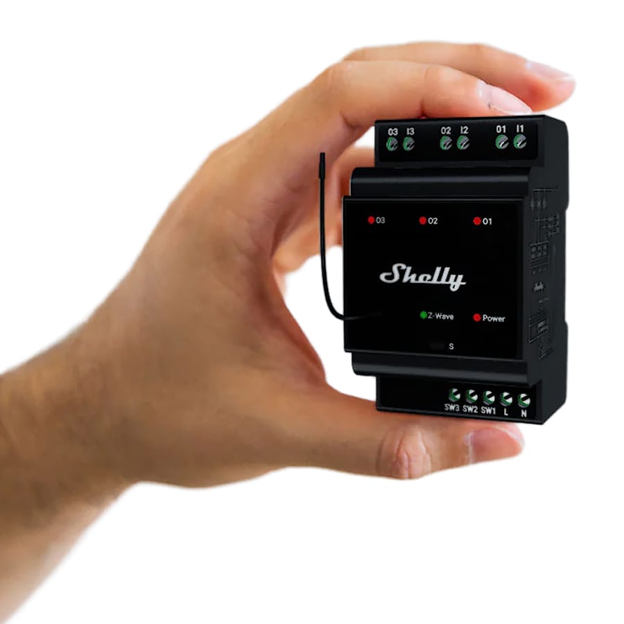 Shelly Wave Pro 3 LR by Shelly - The Pi Hut