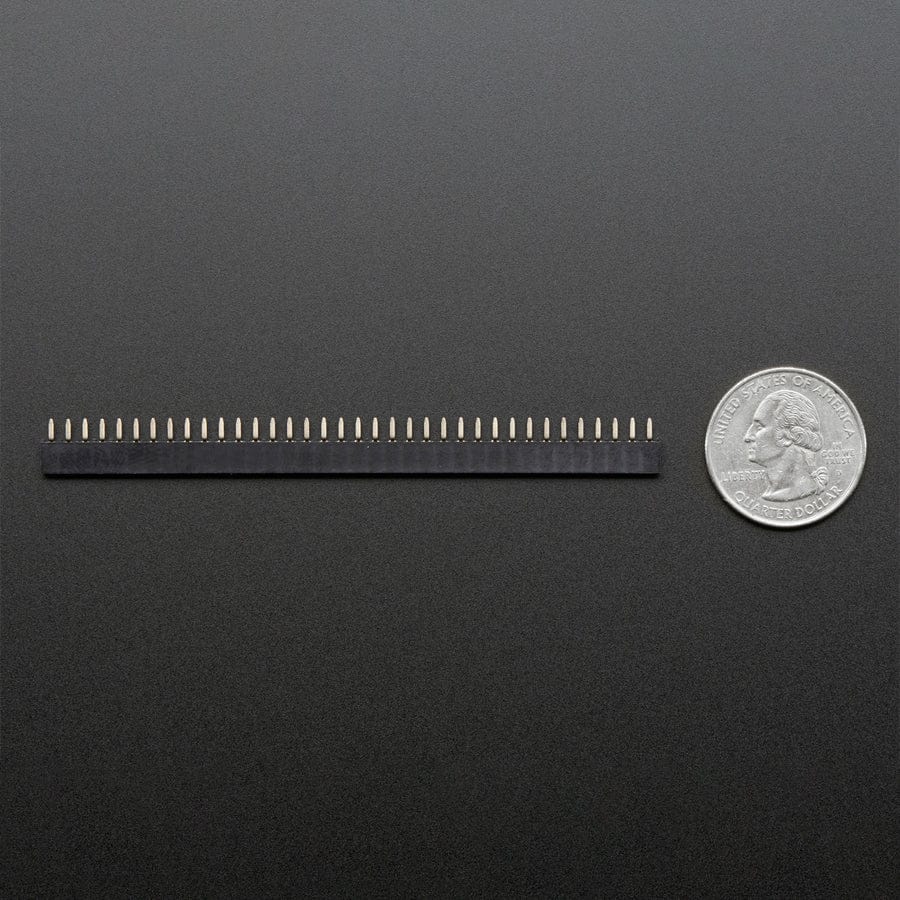 Short Female Headers 36-pin 2.54mm - Pack of 5 by The Pi Hut - The Pi Hut