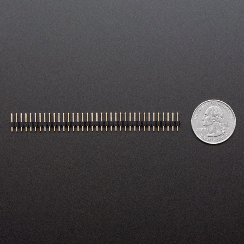 Header Pin Short Short Male Headers 36-pin 2.54mm - Pack of 10 - The Pi Hut