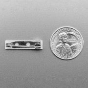 Silver Pin Back with Foam Adhesive by Adafruit - The Pi Hut