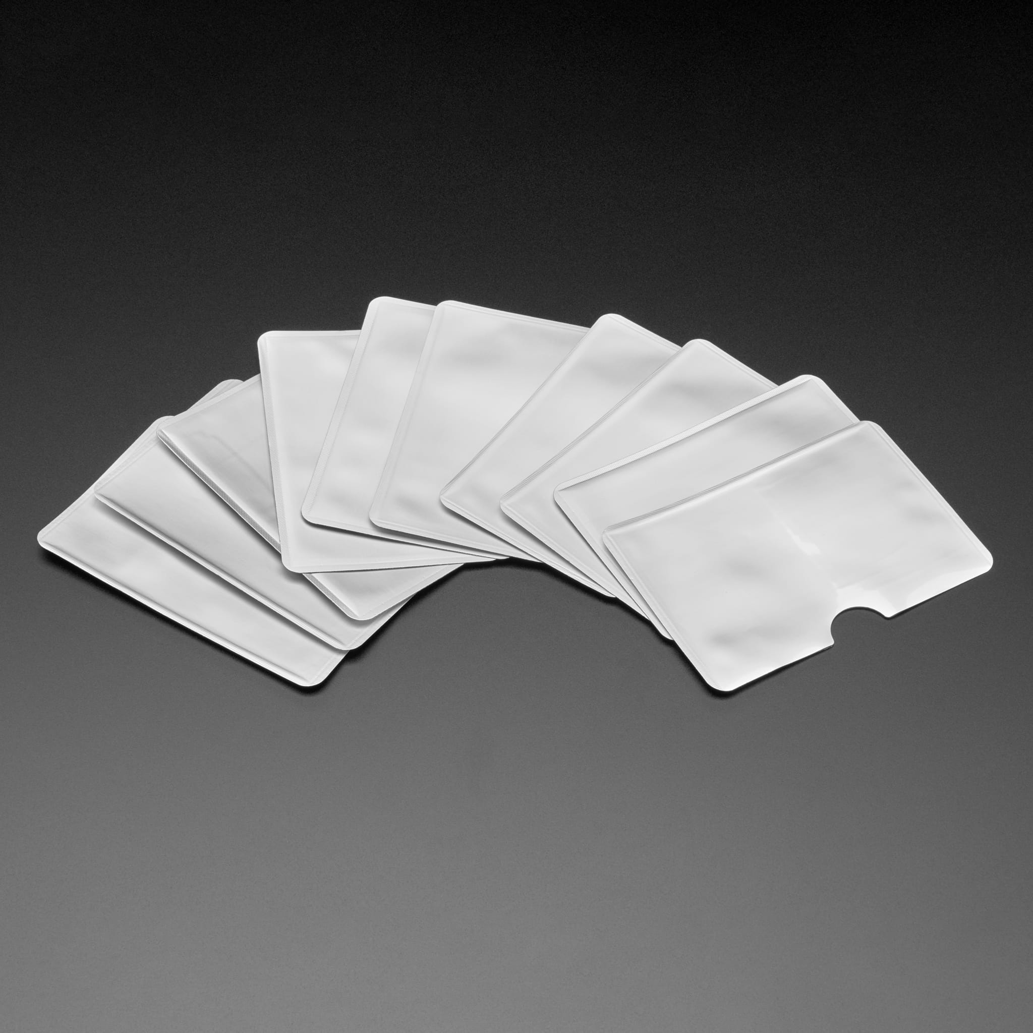 Silver RFID Blocking Card Sleeves (10-pack) by Adafruit - The Pi Hut