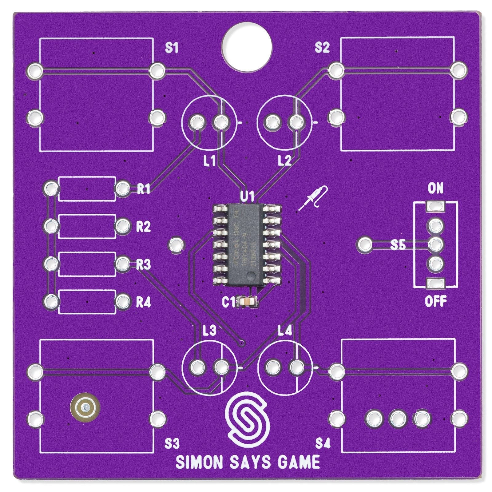 Simon Says Game Solder Kit by Soldered Electronics - The Pi Hut