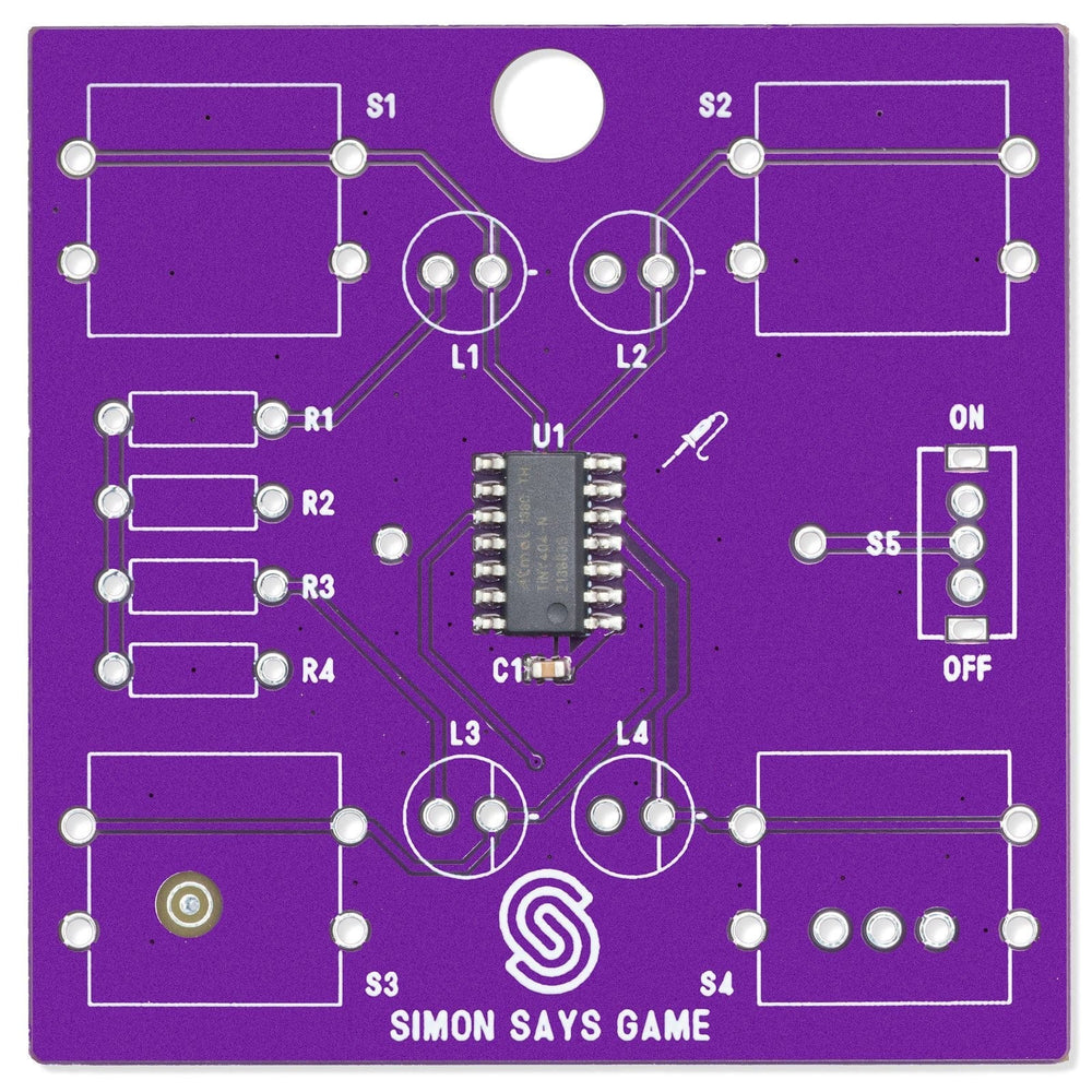 Simon Says Game Solder Kit by Soldered Electronics - The Pi Hut