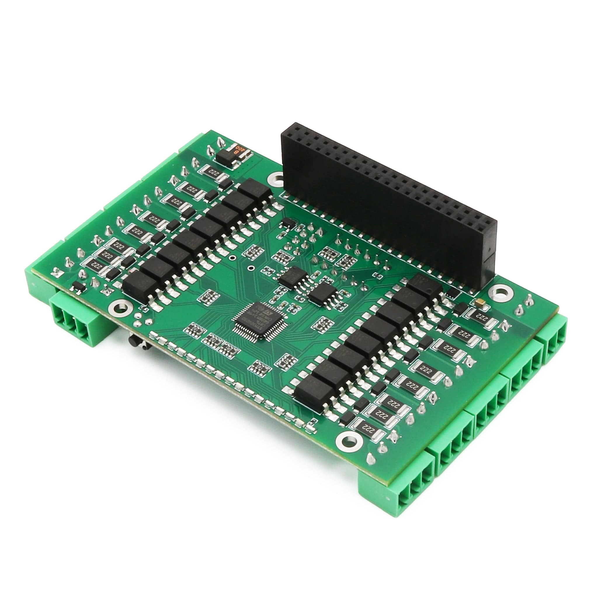 Sixteen LV Digital Inputs 8-Layer Stackable HAT for Raspberry Pi (v3.1) by Sequent - The Pi Hut
