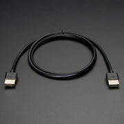 Slim HDMI Cable - 3 feet long by Adafruit - The Pi Hut