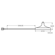 SMA Magnetic Mount Antenna Base with 3m Cable by Waveshare - The Pi Hut