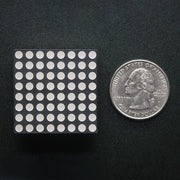 Small 1.2" 8x8 Ultra Bright Yellow-Green LED Matrix (KWM-30881CUGB) by Adafruit - The Pi Hut