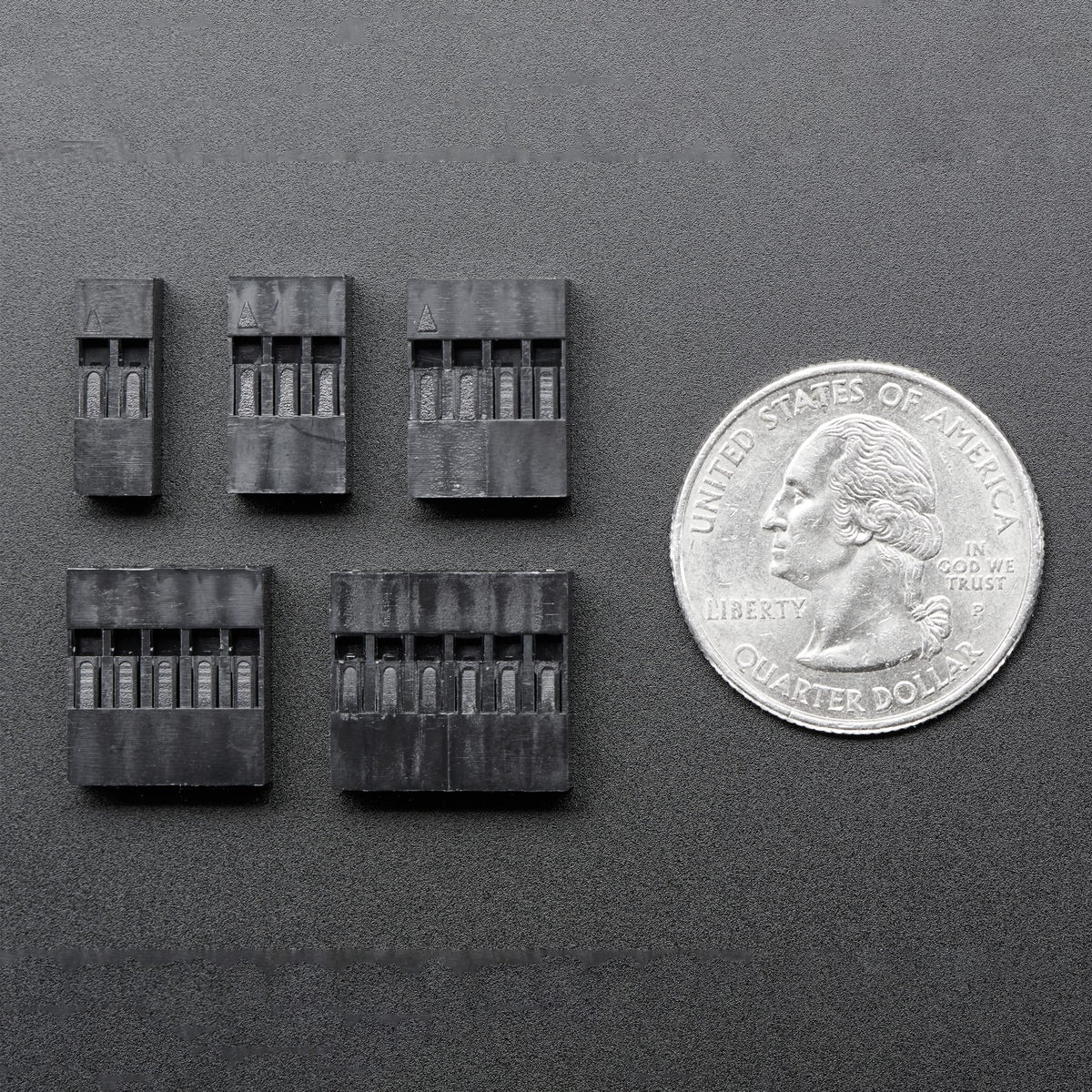 Small Dual Row Wire Housing Pack for DIY Jumper Cables by Adafruit - The Pi Hut