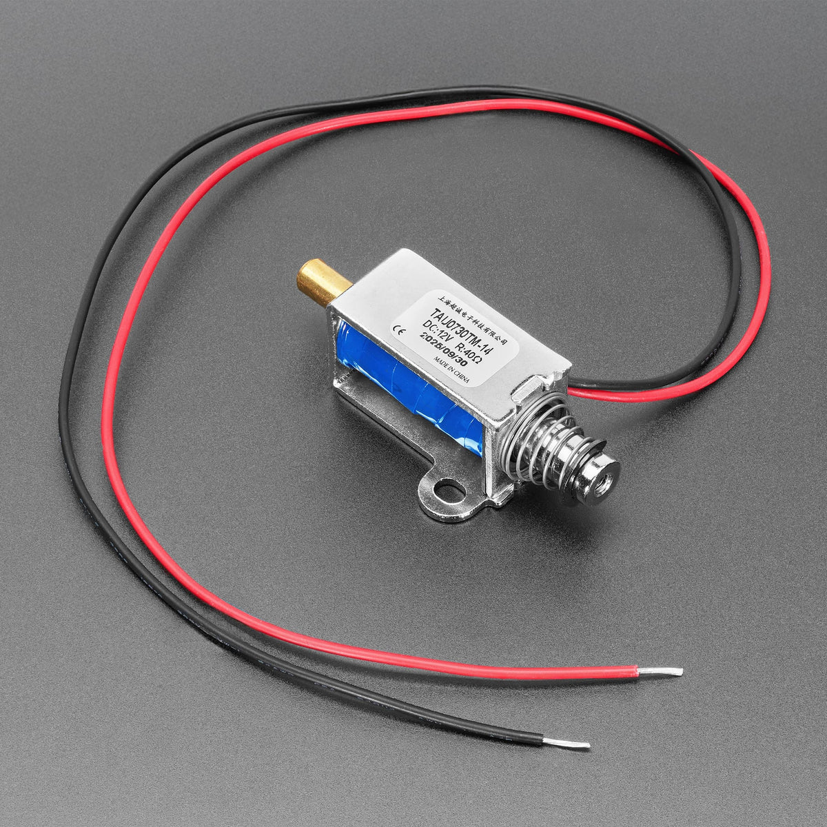 Small  Push-Pull Solenoid - 12VDC by Adafruit - The Pi Hut