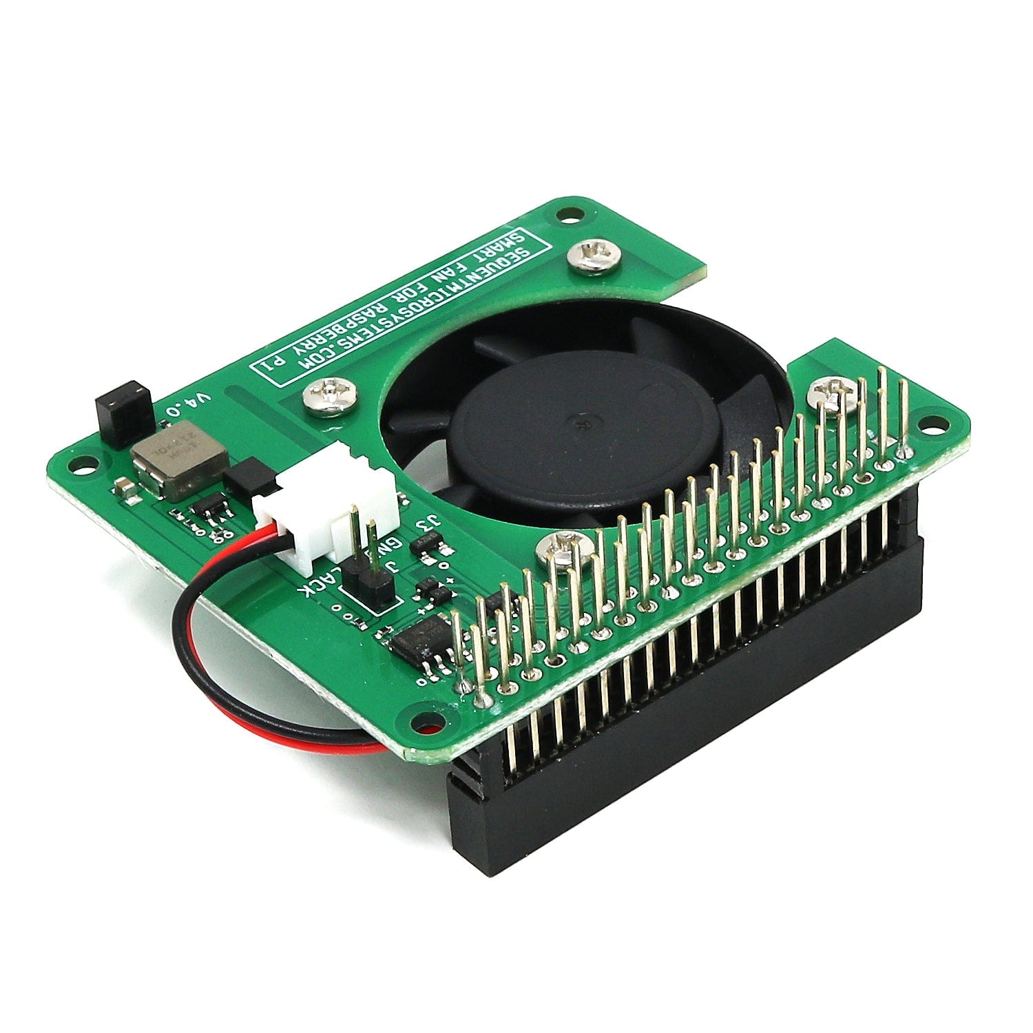 Smart Fan HAT for Raspberry Pi V4.0 - The Pi Hut