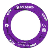 Smart LED WS2812B Ring12 by Soldered Electronics - The Pi Hut