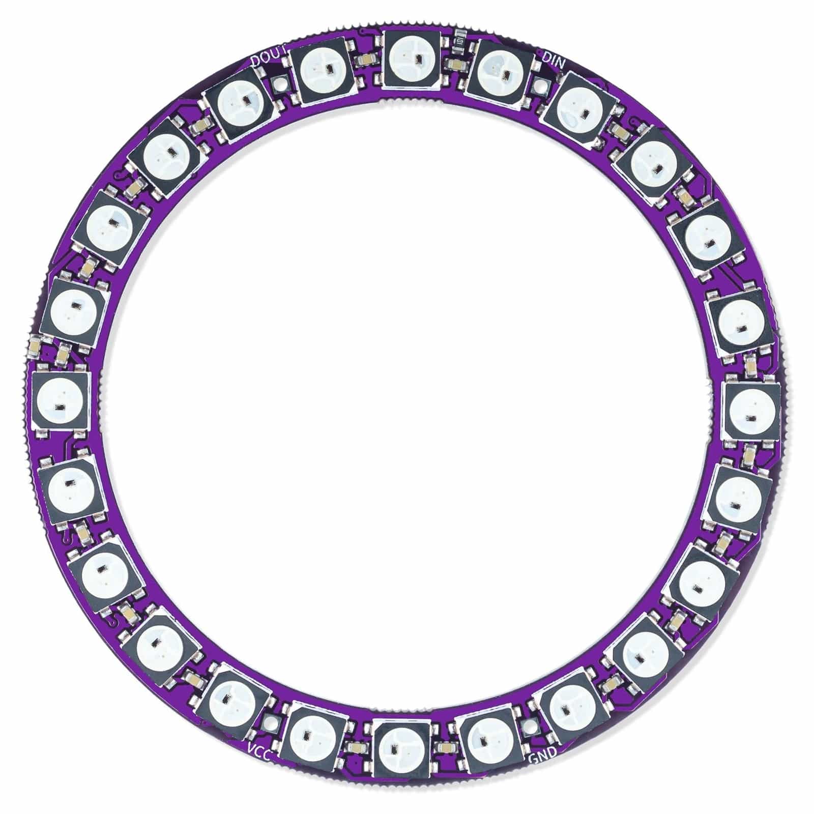 Smart LED WS2812B Ring24 by Soldered Electronics - The Pi Hut