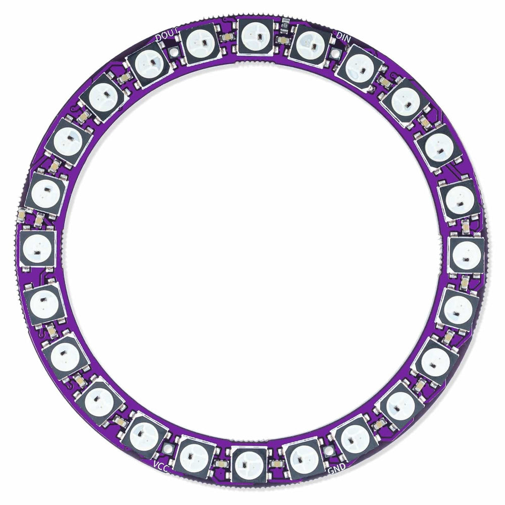 Smart LED WS2812B Ring24 by Soldered Electronics - The Pi Hut
