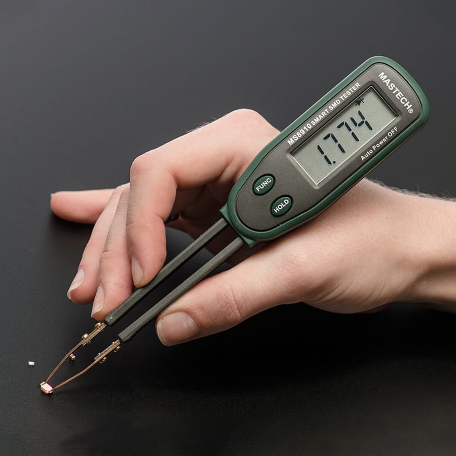 SMD Component Testing Tweezers by Adafruit - The Pi Hut