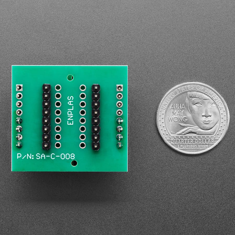 SMT Test Socket - SOIC-8 Narrow Breakout by Adafruit - The Pi Hut