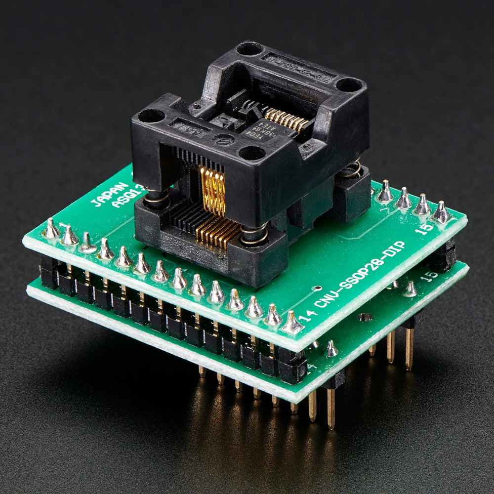 SMT Test Socket - TSSOP-16 by Adafruit - The Pi Hut