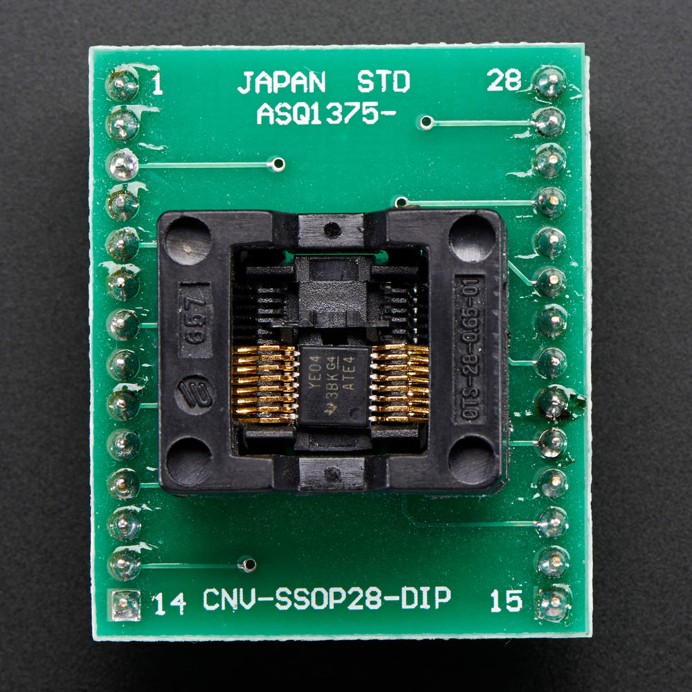 SMT Test Socket - TSSOP-16 by Adafruit - The Pi Hut