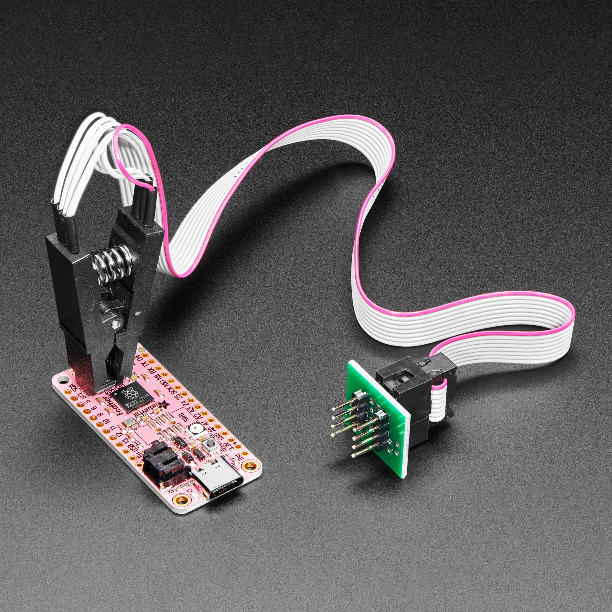 SOIC 8-Pin Test Clip to DIP Adapter by Adafruit - The Pi Hut