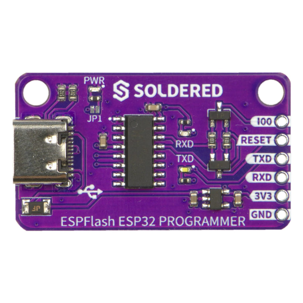 Soldered ESPFlash ESP32 Programmer by Soldered Electronics - The Pi Hut