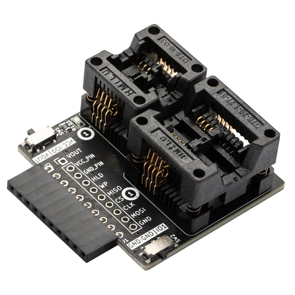 SOP8 SPI Flash Adapter for Bus Pirate 5 - The Pi Hut