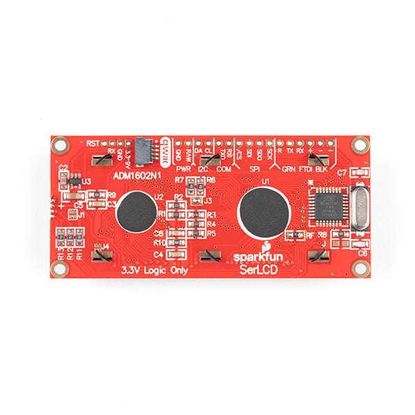 SparkFun 16x2 SerLCD - RGB Backlight (Qwiic) - The Pi Hut