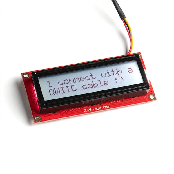 SparkFun 16x2 SerLCD - RGB Backlight (Qwiic) - The Pi Hut