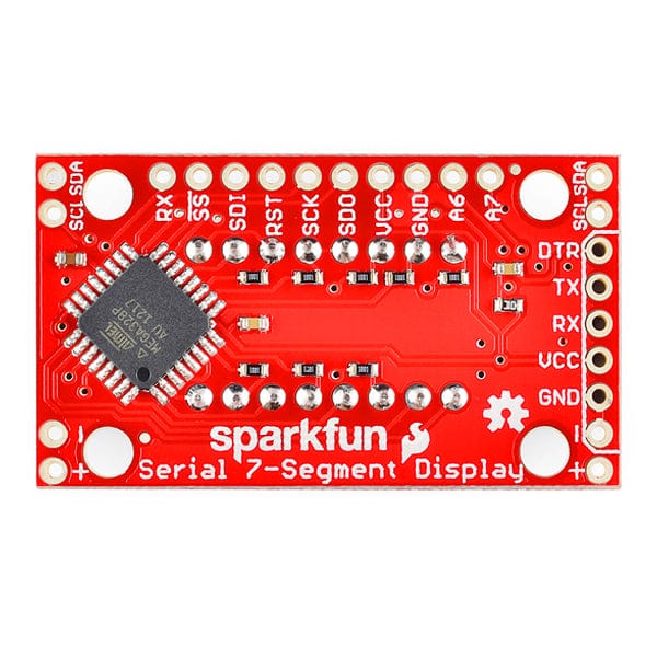 SparkFun 7-Segment Serial Display - Red - The Pi Hut