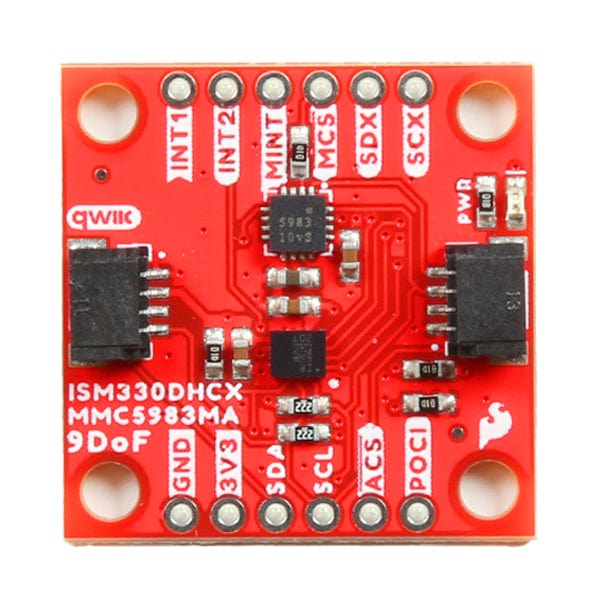 SparkFun 9DoF IMU Breakout - ISM330DHCX, MMC5983MA (Qwiic) - The Pi Hut