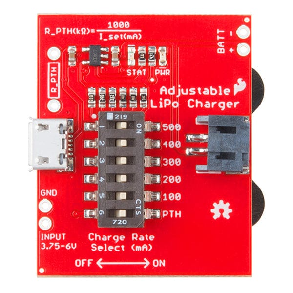 SparkFun Adjustable LiPo Charger - The Pi Hut