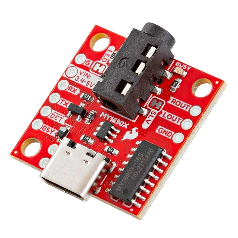 SparkFun Audio Player Breakout - MY1690X-16S - The Pi Hut