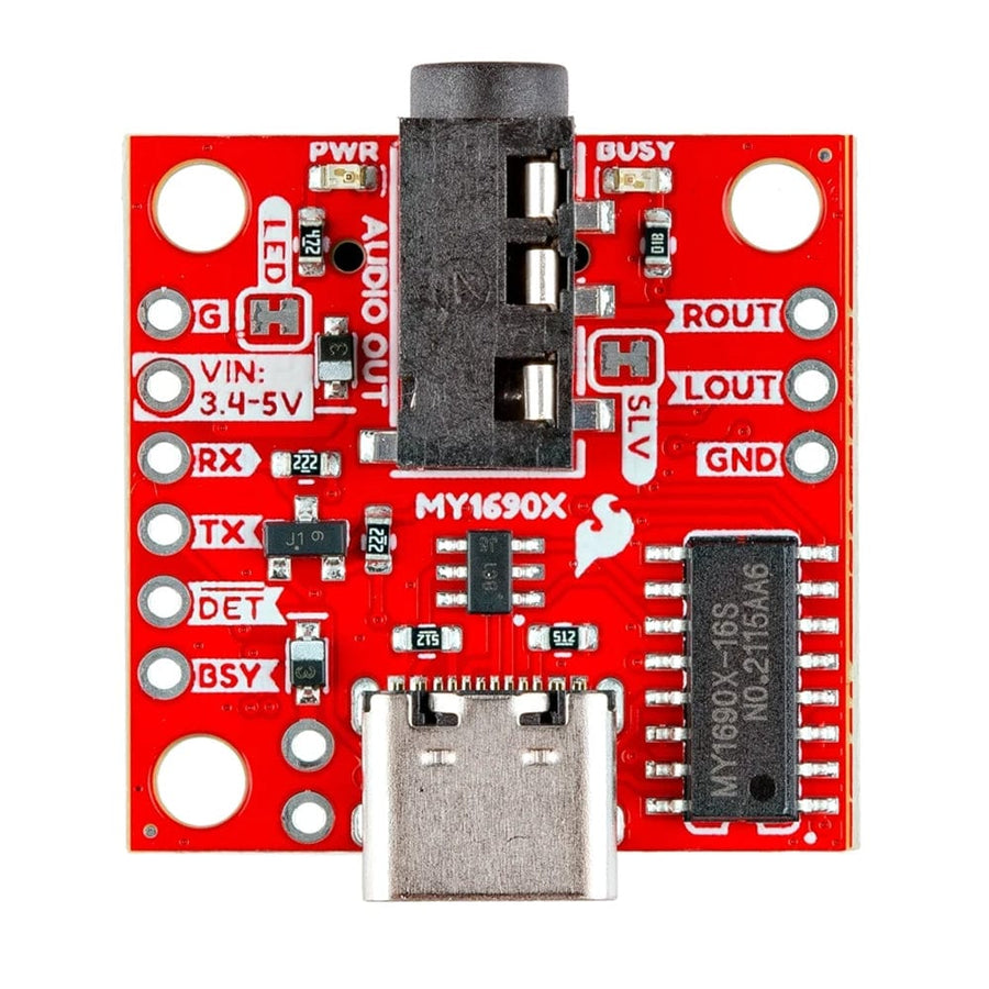 SparkFun Audio Player Breakout - MY1690X-16S - The Pi Hut