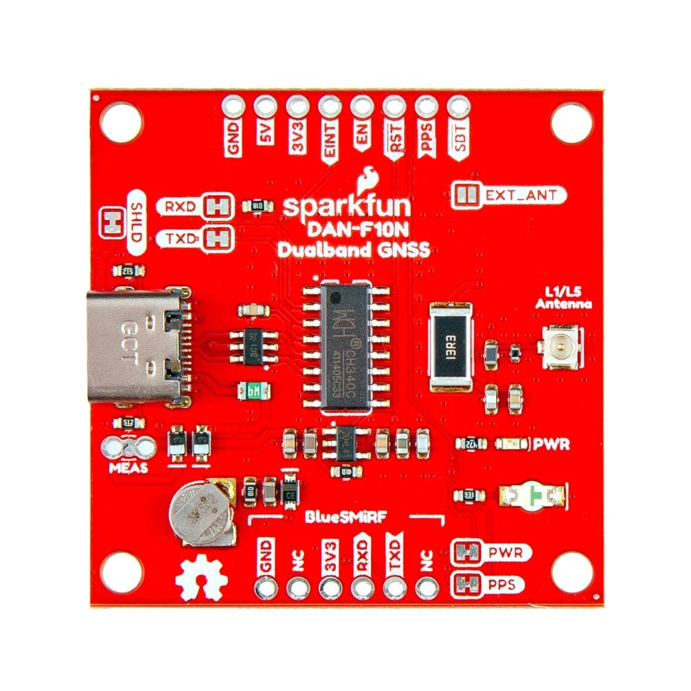 SparkFun Dualband L1/L5 GNSS Breakout - DAN-F10N by Sparkfun - The Pi Hut