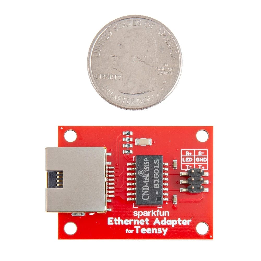 SparkFun Ethernet Adapter for Teensy by The Pi Hut - The Pi Hut