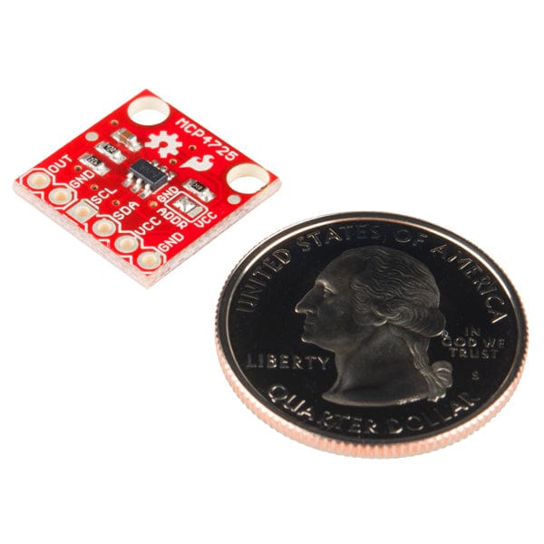 SparkFun I2C DAC Breakout - MCP4725 - The Pi Hut